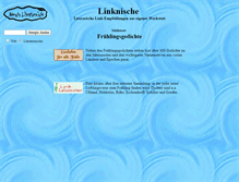 Tablet Screenshot of fruehlingsgedichte.literaturnische.de